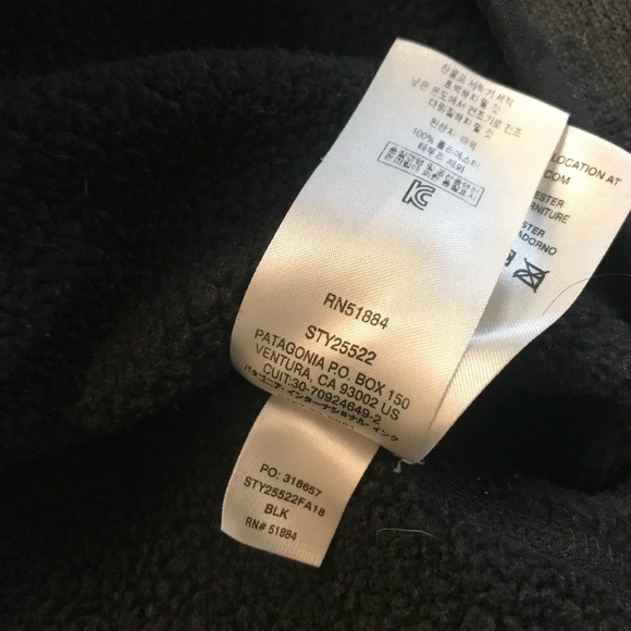 Patagonia better sweater 1/4 zip size S - Picture 4 of 5